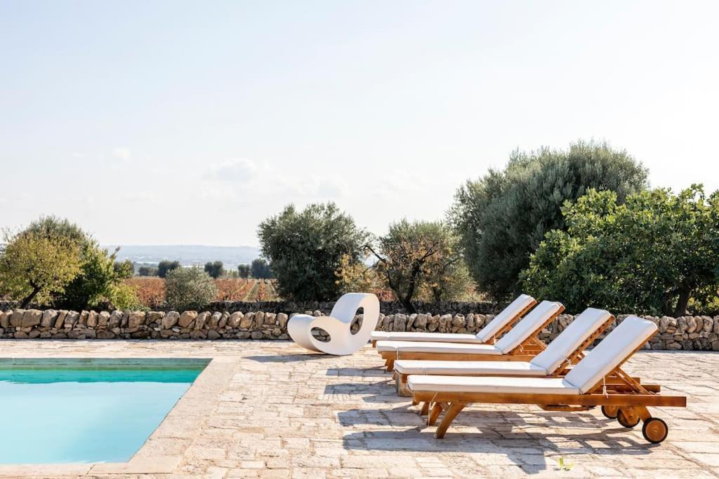 Вилла Masseria Angiulli Piccolo Contrada Angiulli 74023 Grottaglie Villa Castelli Экстерьер фото